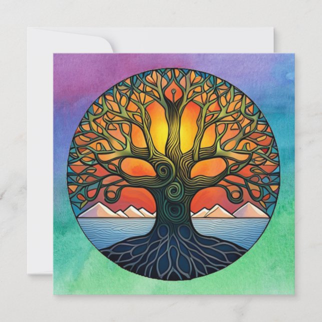 Tree of Life  Invitation (Front)
