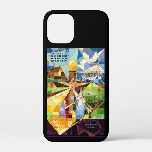 Tree of Life Jesus Electronics Bag Case-Mate iPhone Case (Back)