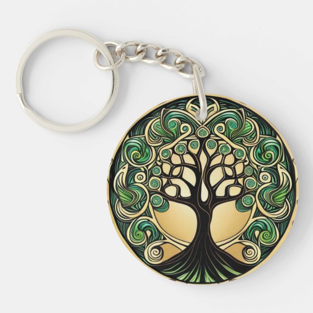 Tree of Life  Key Ring (Front)