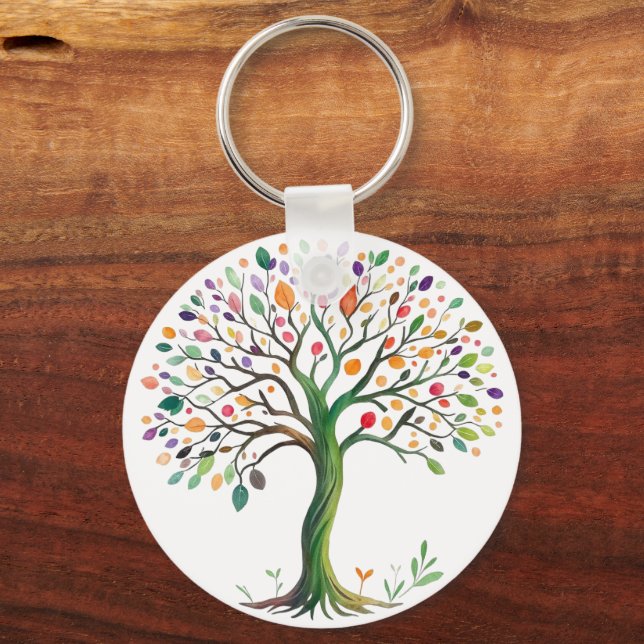 Tree of Life  Key Ring (Front)