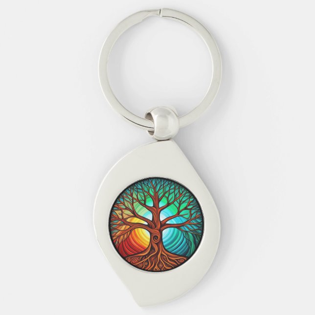Tree of Life  Key Ring (Front)