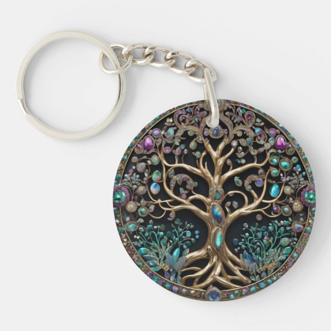 Tree of Life  Key Ring (Front)