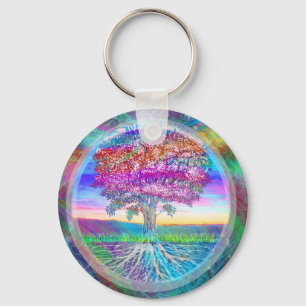 Tree of Life Key Ring