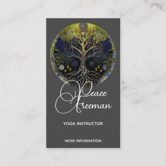 Tree of Life | Luna Business Card (Front)