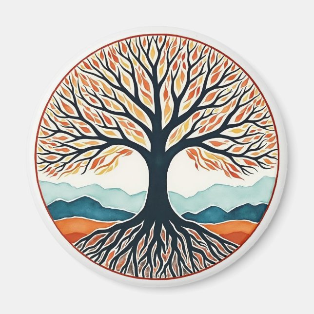  Tree of Life  Magnet (Front)