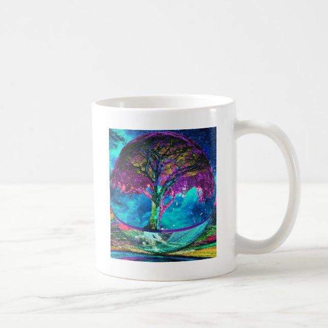Tree of Life Meditation Coffee Mug (Right)