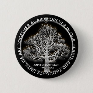Tree of Life Memorial 6 Cm Round Badge