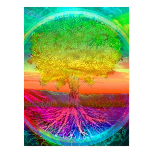 Tree of Life Miracles Postcard
