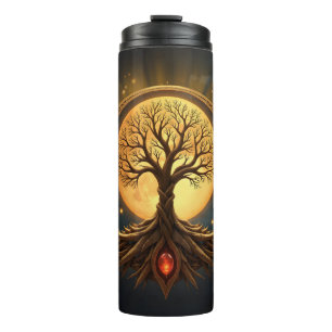 Tree of Life – Moonlit Enlightenment Thermal Tumbler