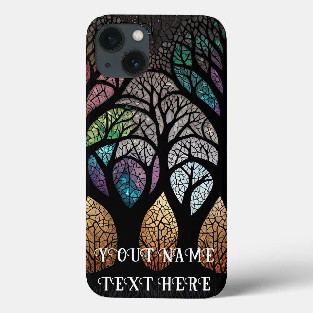 Tree of Life Mosaic Glass Case-Mate iPhone Case (Back)