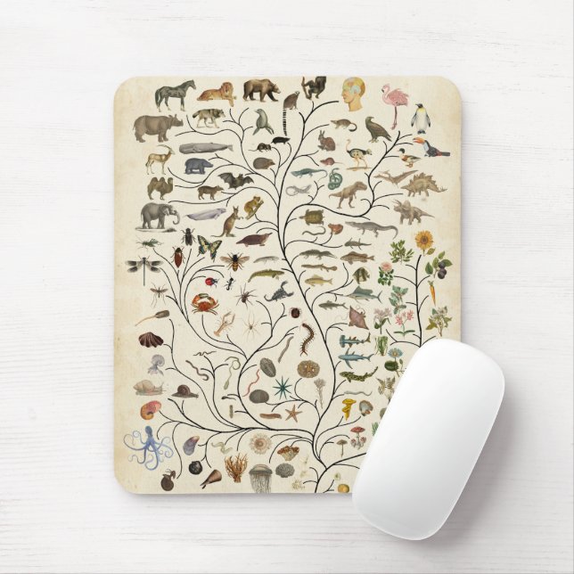 Tree of Life Mouse Mat (With Mouse)