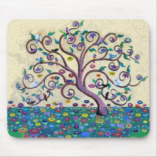 Tree of life mouse mat
