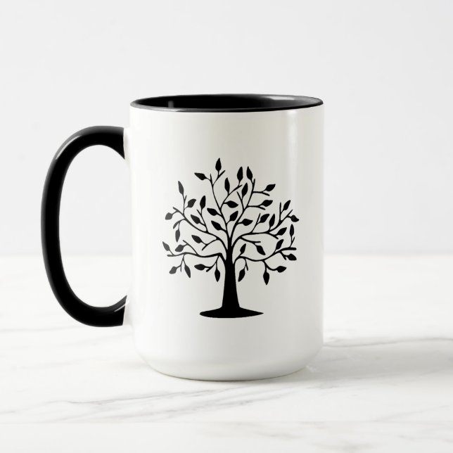 Tree Of Life - Mug with Inner Colour - Life Tree (Left)