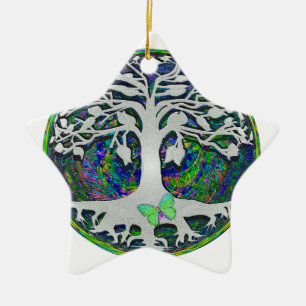 Tree of Life New Beginnings by Amelia Carrie Ceramic Tree Decoration