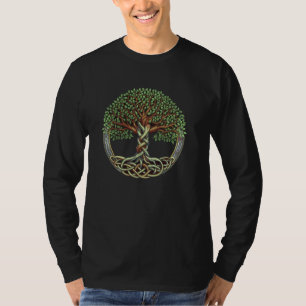 Tree of Life Odin Northman Valhalla Norse Mytholog T-Shirt