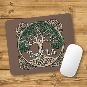 Tree of Life Paper Quilling Mouse Mat