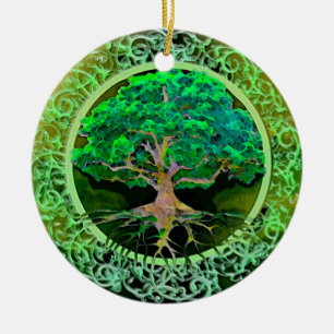 Tree of Life Patience Ceramic Tree Decoration