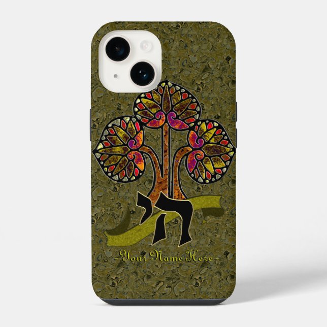 Tree of Life (Personalised) iPhone Case (Back)