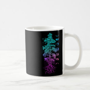 Tree Of Life Phases Of The Moon Yoga Chakra Gift  Coffee Mug