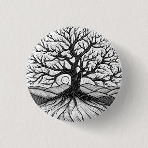 Tree of Life Pinback Button
