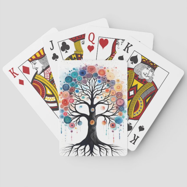 Tree of Life Playing Cards (Back)