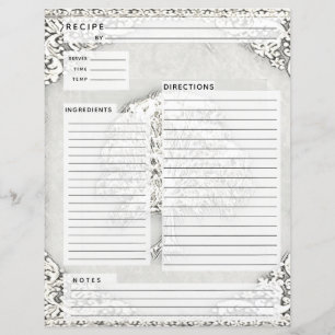 Tree of Life Recipe Insert