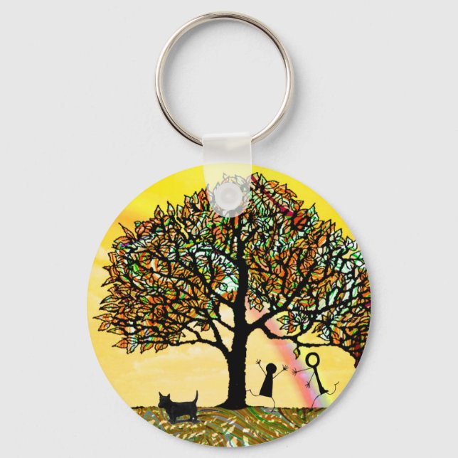 Tree of Life Renew Key Ring (Front)