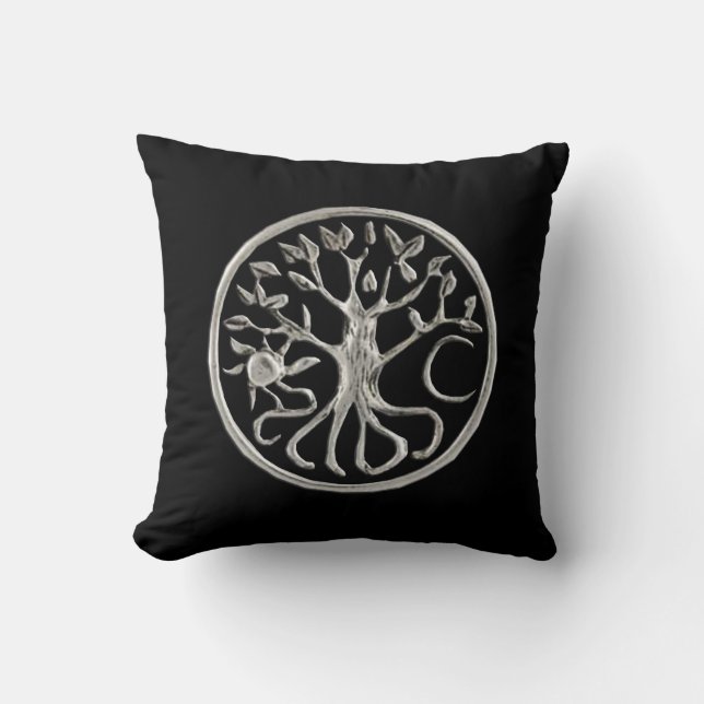 Tree Of Life Reversible Pillow (Front)