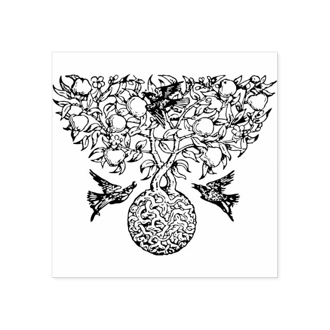 Tree of life rubber stamp (Imprint)