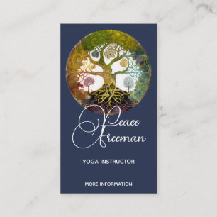 Tree of Life   Seasons Business Card