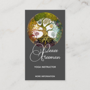 Tree of Life Seasons Business Card