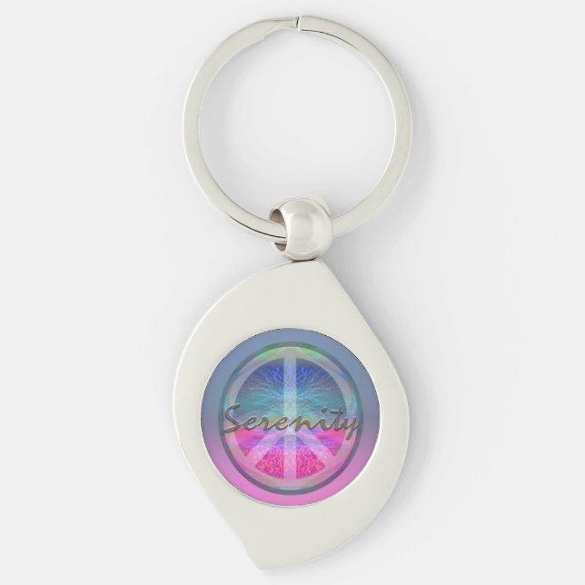 Tree of Life Serenity Key Ring (Front)
