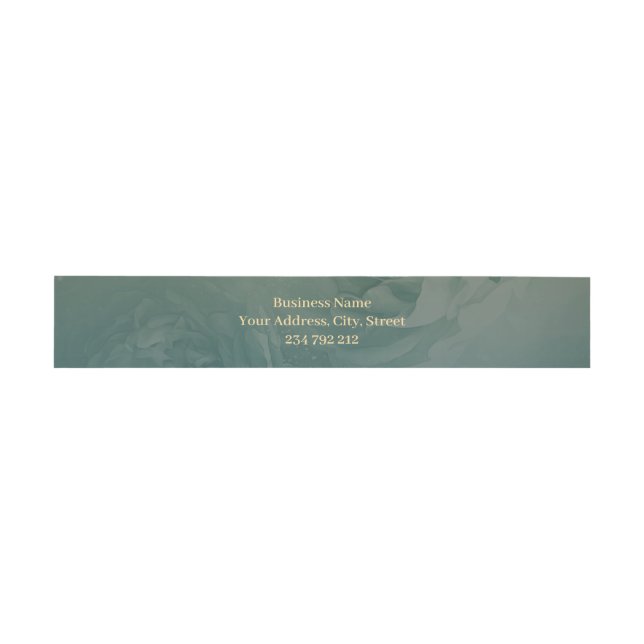Tree of Life Shifting Dawn  Invitation Belly Band (Flat)
