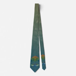 Tree of Life Shifting Dawn  Tie