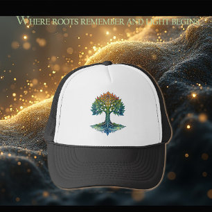 Tree of Life Shifting Dawn Trucker Hat