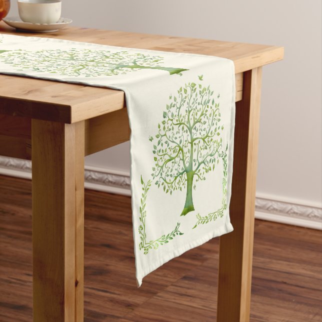 Tree of Life Short Table Runner (In Situ)