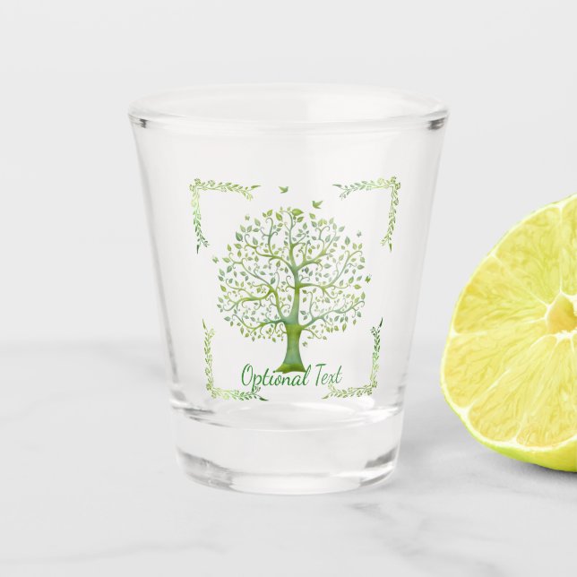 Tree of Life Shot Glass (Front)