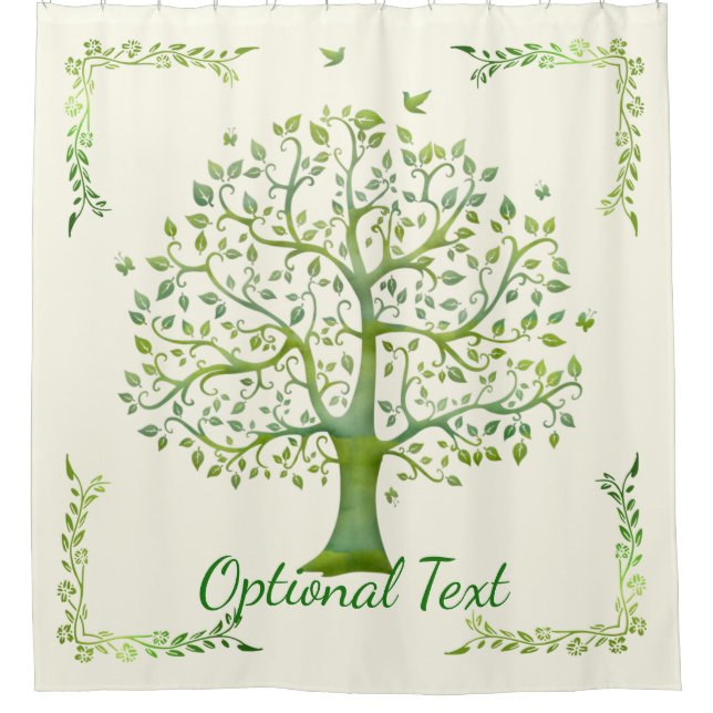 Tree of Life Shower Curtain (Front)