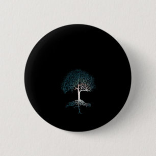 Tree of Life Silent Night 6 Cm Round Badge