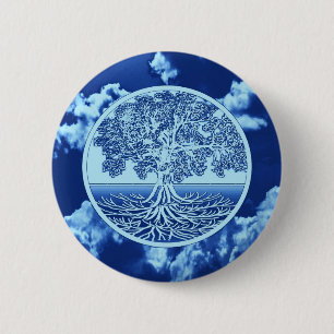 Tree of Life Soul 6 Cm Round Badge