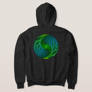 Tree Of Life Spiral Fractal Hoodie