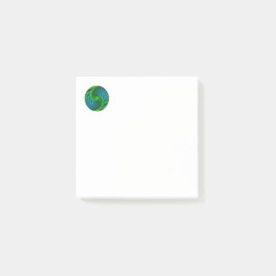 Tree Of Life Spiral Fractal Post-it Notes