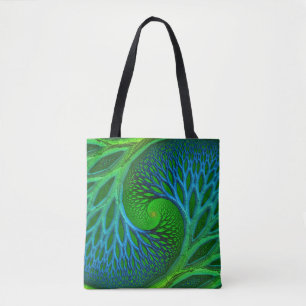 Tree Of Life Spiral Tote Bag