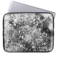 Tree Of Life - Spirals Leaves Grunge Style 1