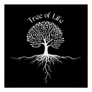 Tree of Life" Spiritual Art Poster