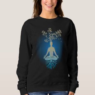 Tree Of Life Spiritual Chakra Mandala Yoga Buddhi Sweatshirt