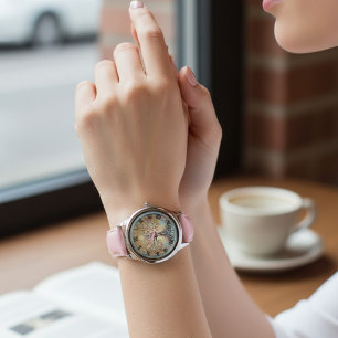 Tree of Life Spiritual Roman Numeral Watch