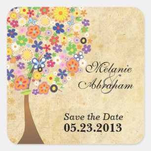 Tree of Life Square Sticker