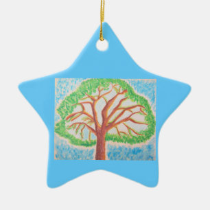 Tree of Life-star ornament