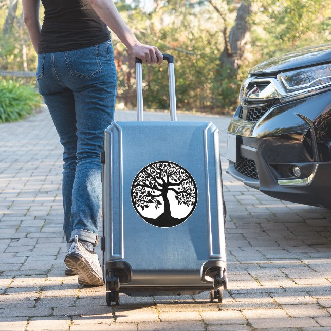 TREE OF LIFE sticker (Suitcase Insitu)